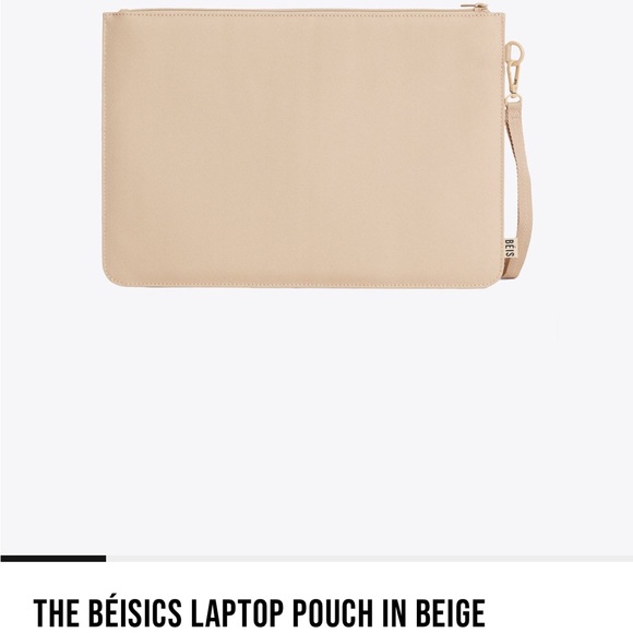 Beis Beige Laptop Slip - fits up to 13” MacBook - Picture 1 of 5